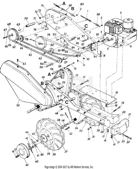 barreto tiller parts